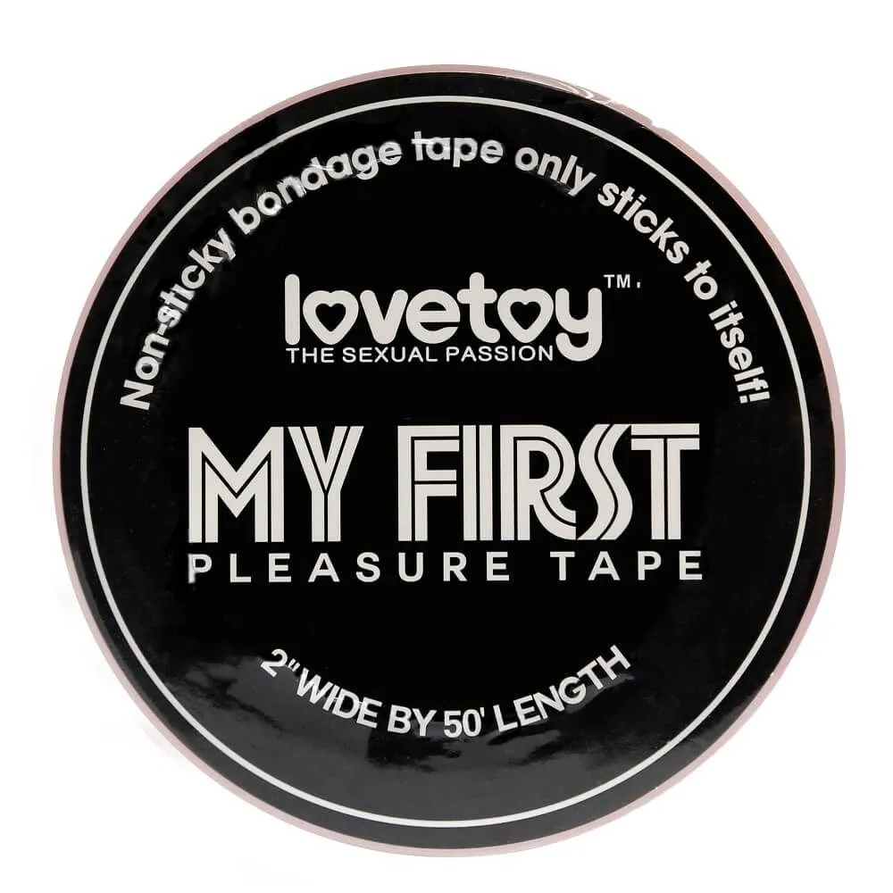 лента для фиксации lovetoy my first, розовая, 15 м в Новом Уренгое