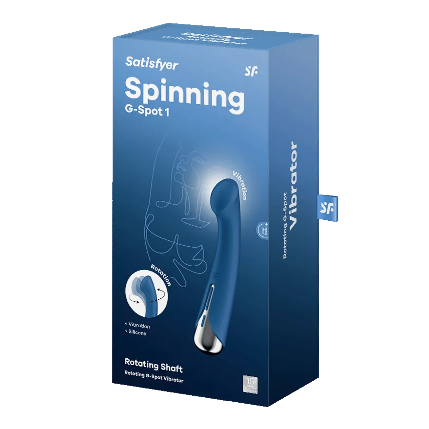 вибратор satisfyer spinning g-spot 1 blue 048765sa в Новом Уренгое