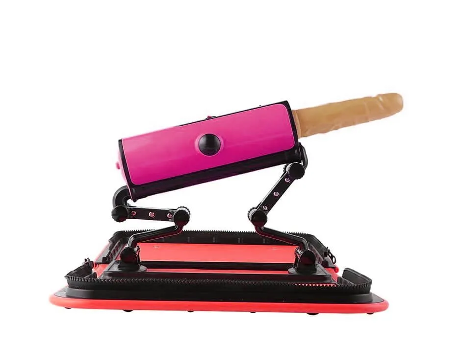 секс-машина в сумке pinkrabbit 310-x5, красная в Новом Уренгое