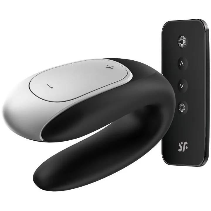 вибромассажер для пары satisfyer double fun black 001692sa в Новом Уренгое