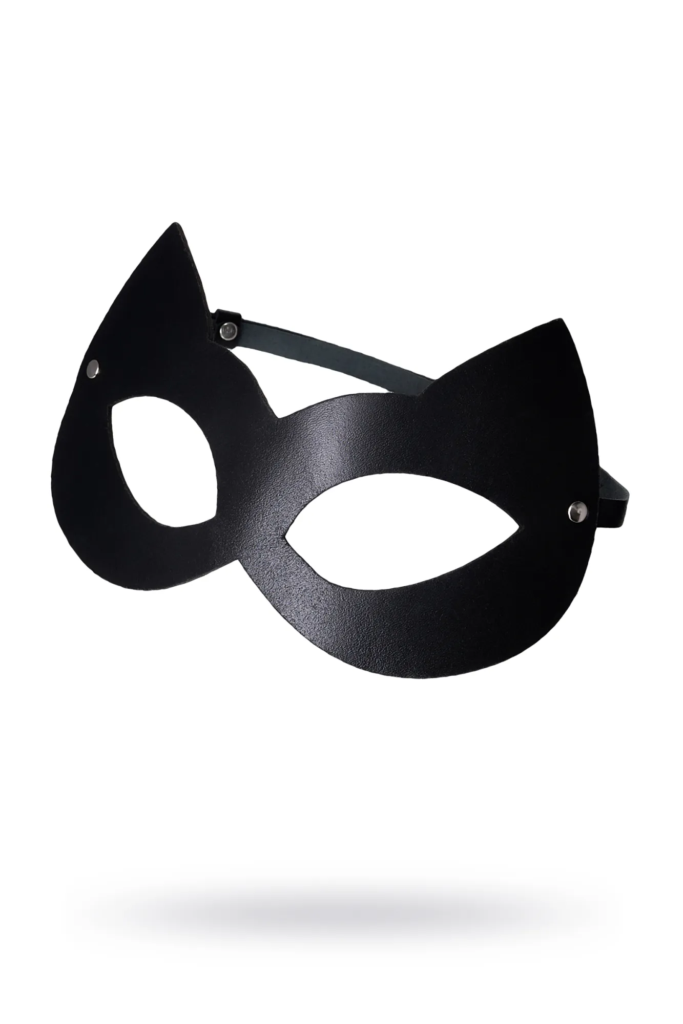 маска штучки-дрючки «кошка», кожа, черная в Новом Уренгое