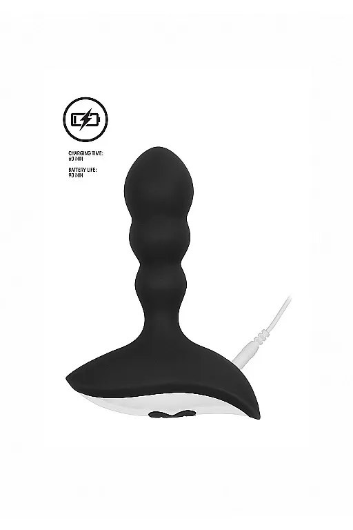 перезаряжаемый массажер простаты с пультом управления no. 78 rechargeable anal stimulator в Новом Уренгое