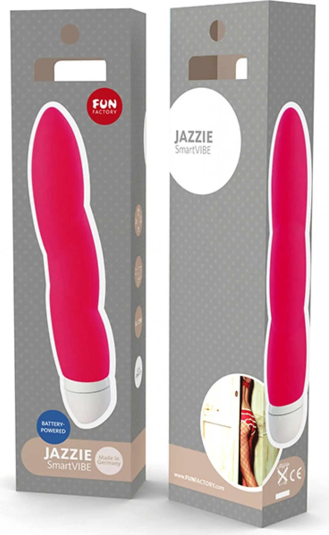 вибратор fun factory jazzie, розовый в Новом Уренгое