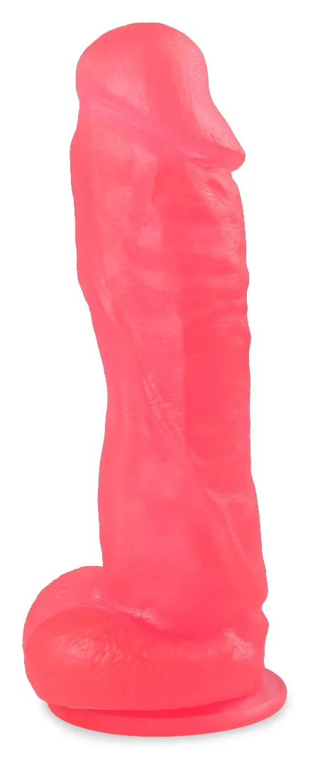 Фаллоимитатор на присоске розовый 215500ru