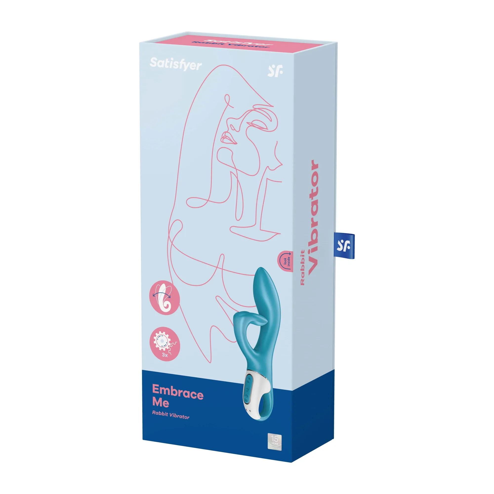 Вибратор Satisfyer Embrace me turquoise 036595SA