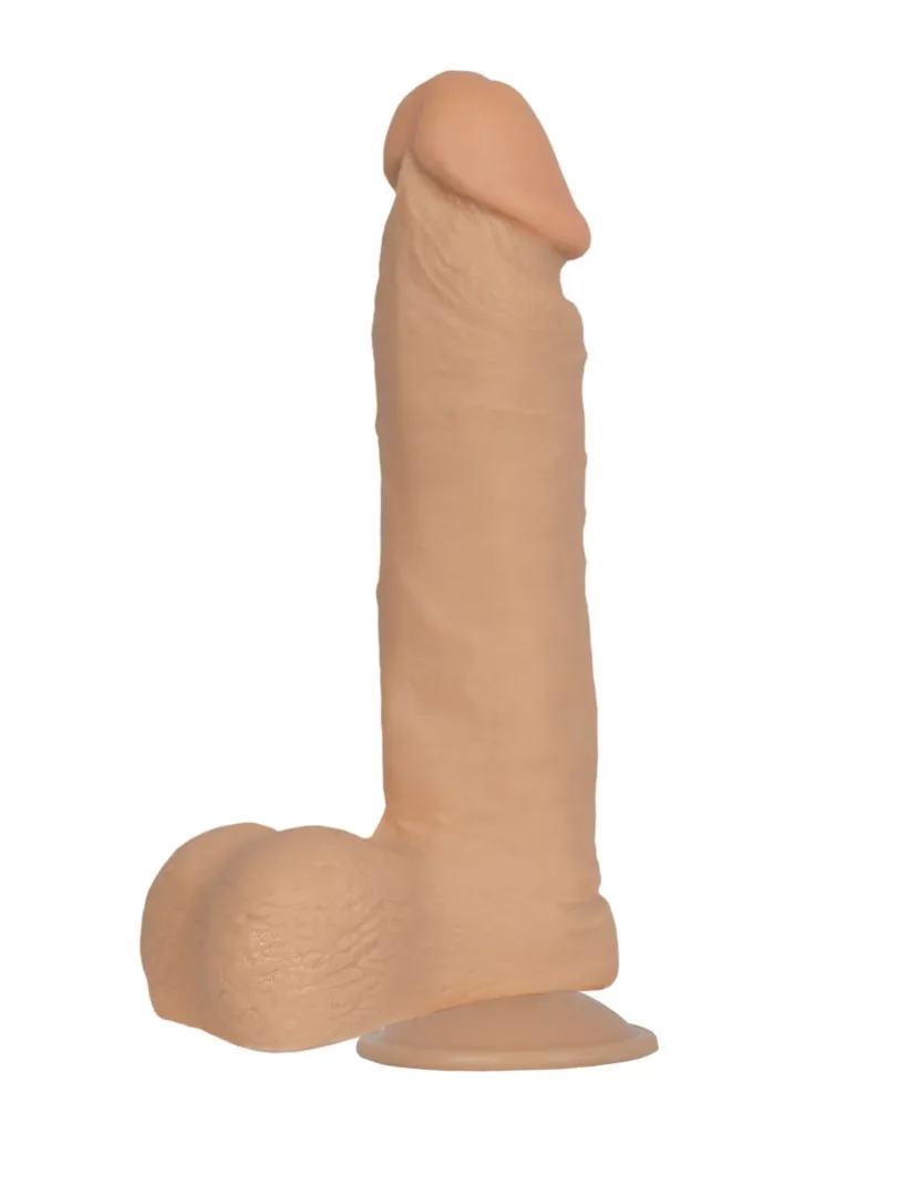 фаллоимитатор на присоске гелевый с мошонкой 101500ru в Новом Уренгое