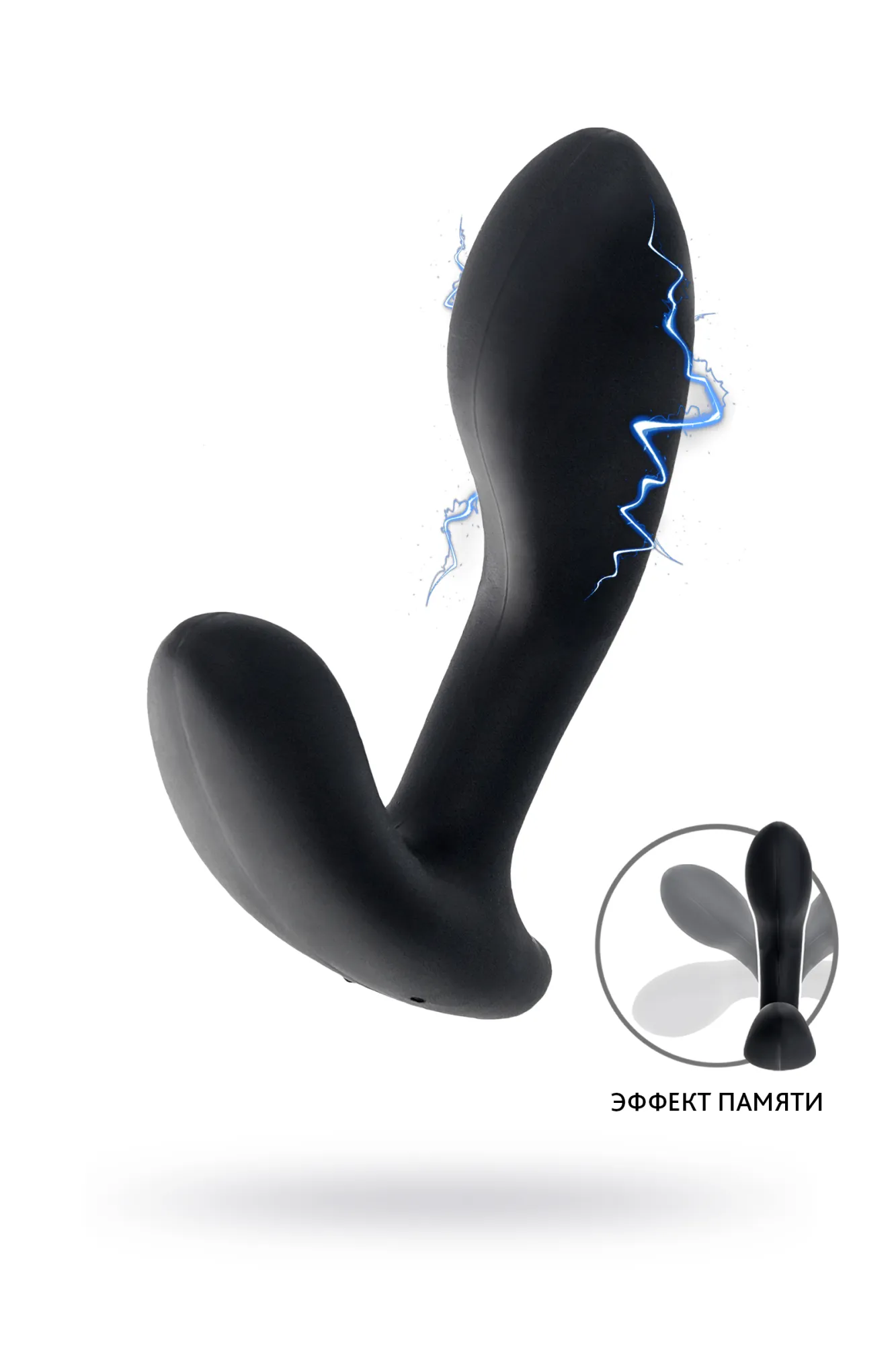 электростимулятор mystim flexing flavio, силикон, черный, 9 см в Новом Уренгое