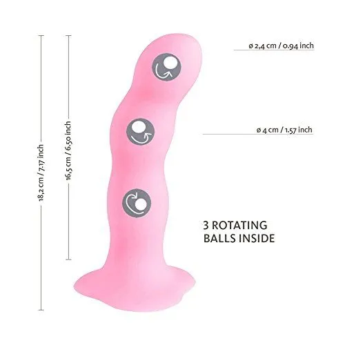 фаллоимитатор fun factory bouncer, розовый в Новом Уренгое