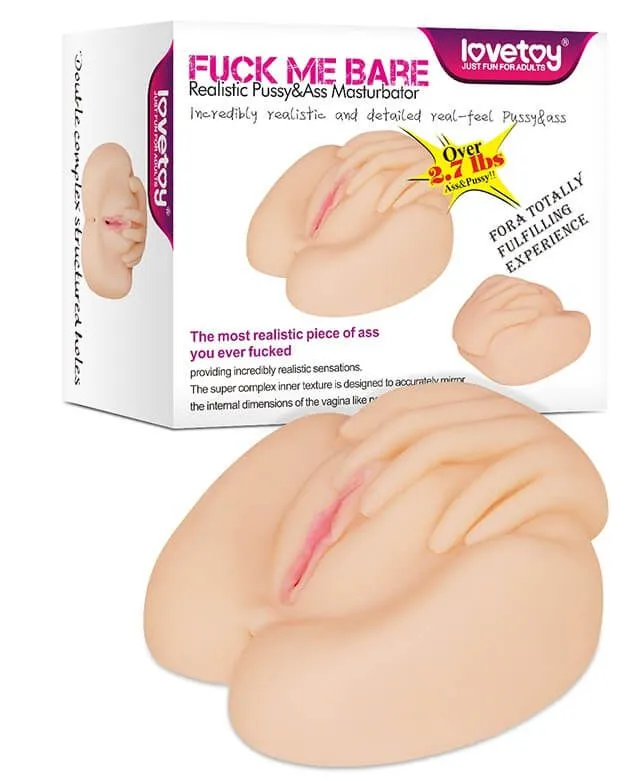 мастурбатор lovetoy fuck me bare realistic, телесный в Новом Уренгое