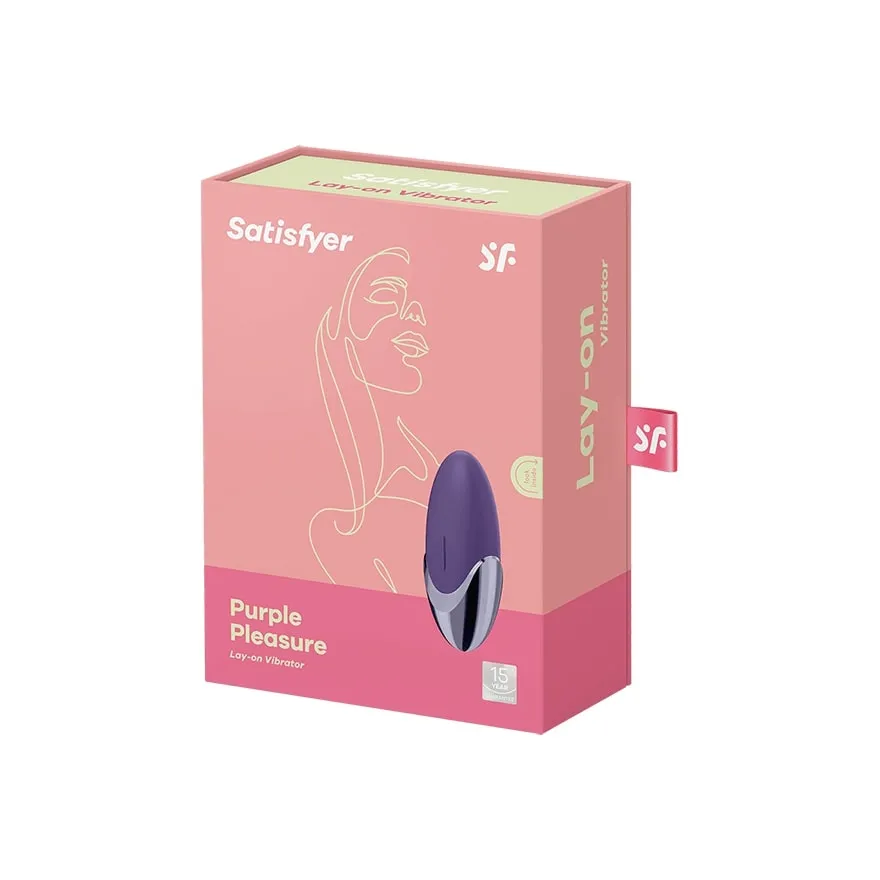 Мини вибромассажер Satisfyer Purple Pleasure