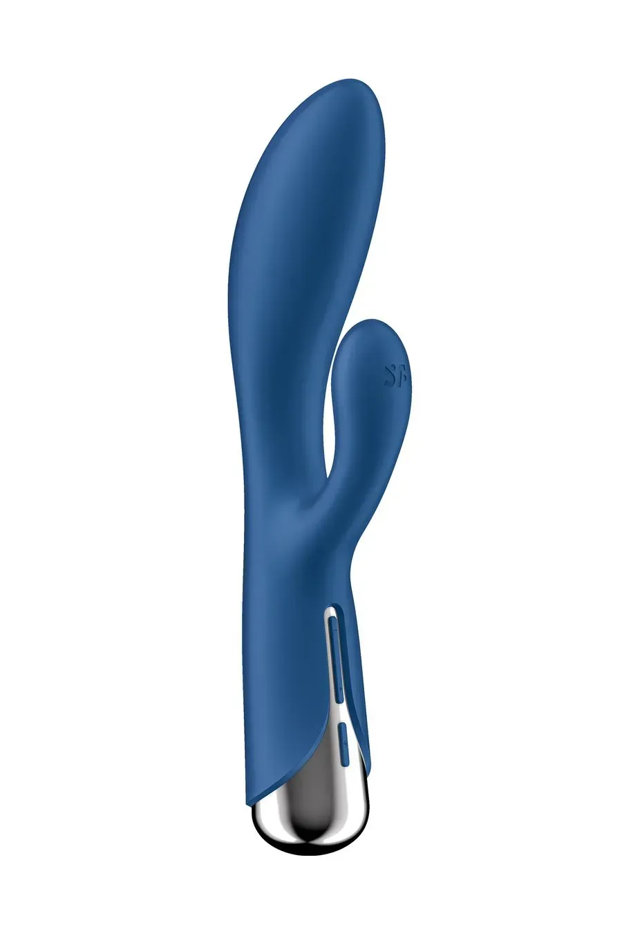 вибратор-кролик с ротацией satisfyer spinning rabbit 1, силикон, синий, 20,5 см в Новом Уренгое