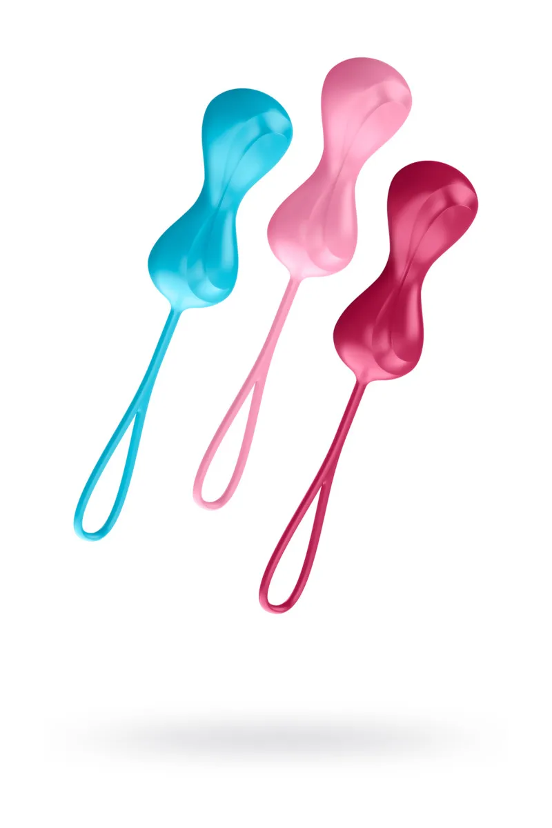 вагинальные шарики satisfyer balls c02 double 3 шт 016495sa в Новом Уренгое