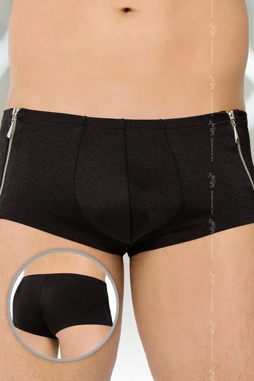 Эротическое трусы-шорты мужские softline, черные в Новом Уренгое