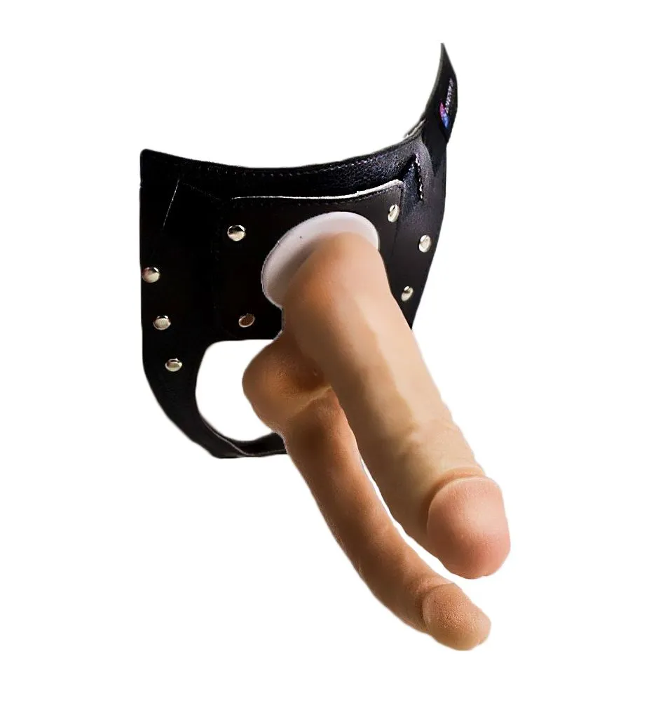 фаллоимитатор с поясом "harness", двойной в Новом Уренгое