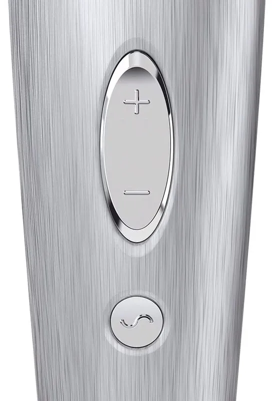 вибро-вакуумно-волновой стимулятор satisfyer high fashion, серебристый в Новом Уренгое