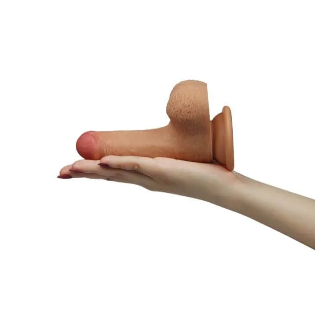 вибратор с мошонкой lovetoy gabe, телесный в Новом Уренгое