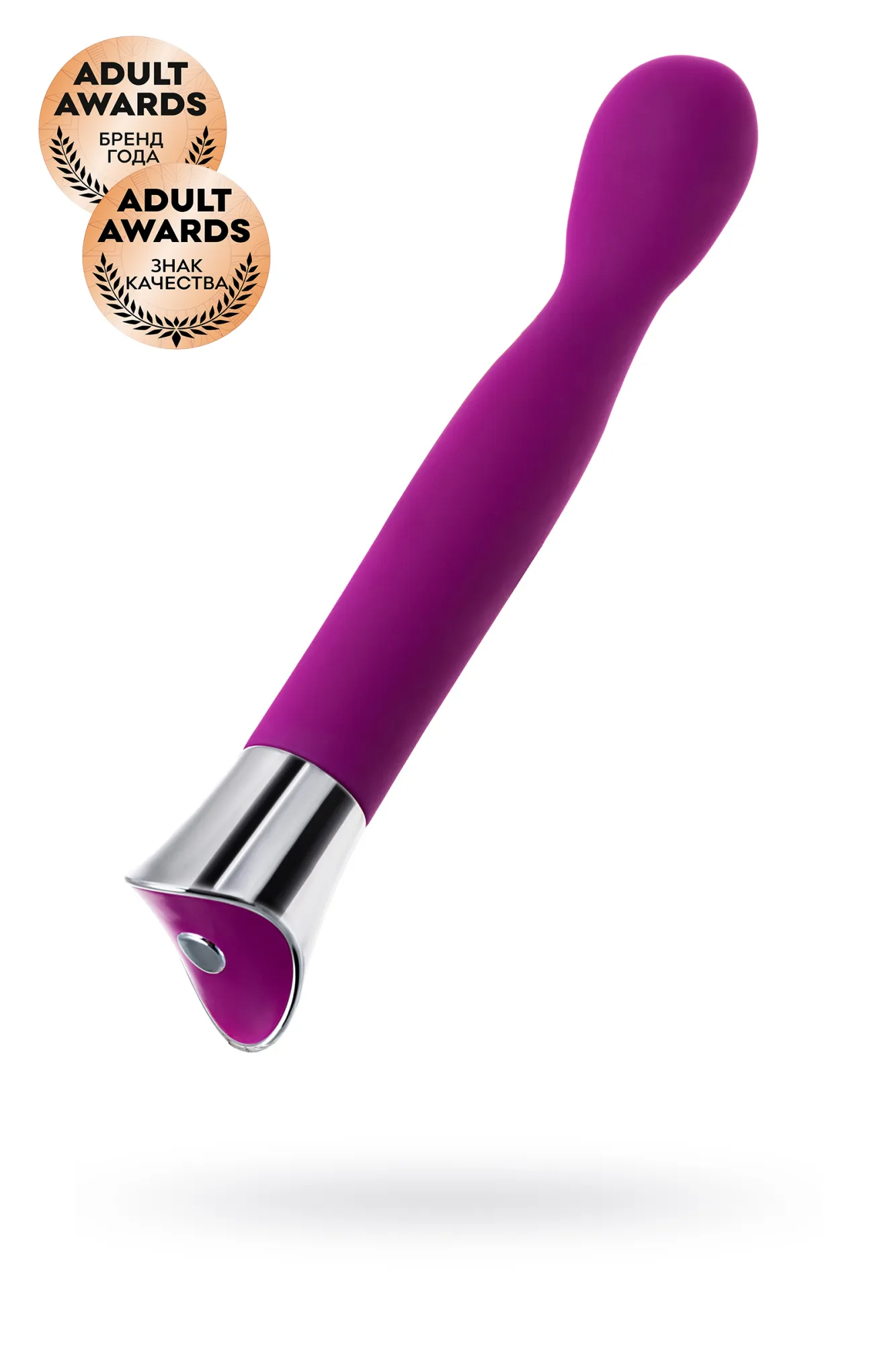 стимулятор для точки g jos gaell, с гибкой головкой, силикон, фиолетовый, 21,6 см. в Новом Уренгое