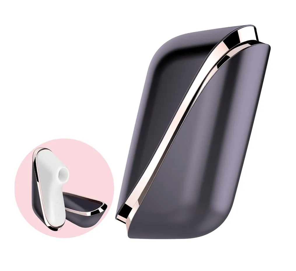 клиторальный стимулятор satisfyer pro traveler, черный в Новом Уренгое