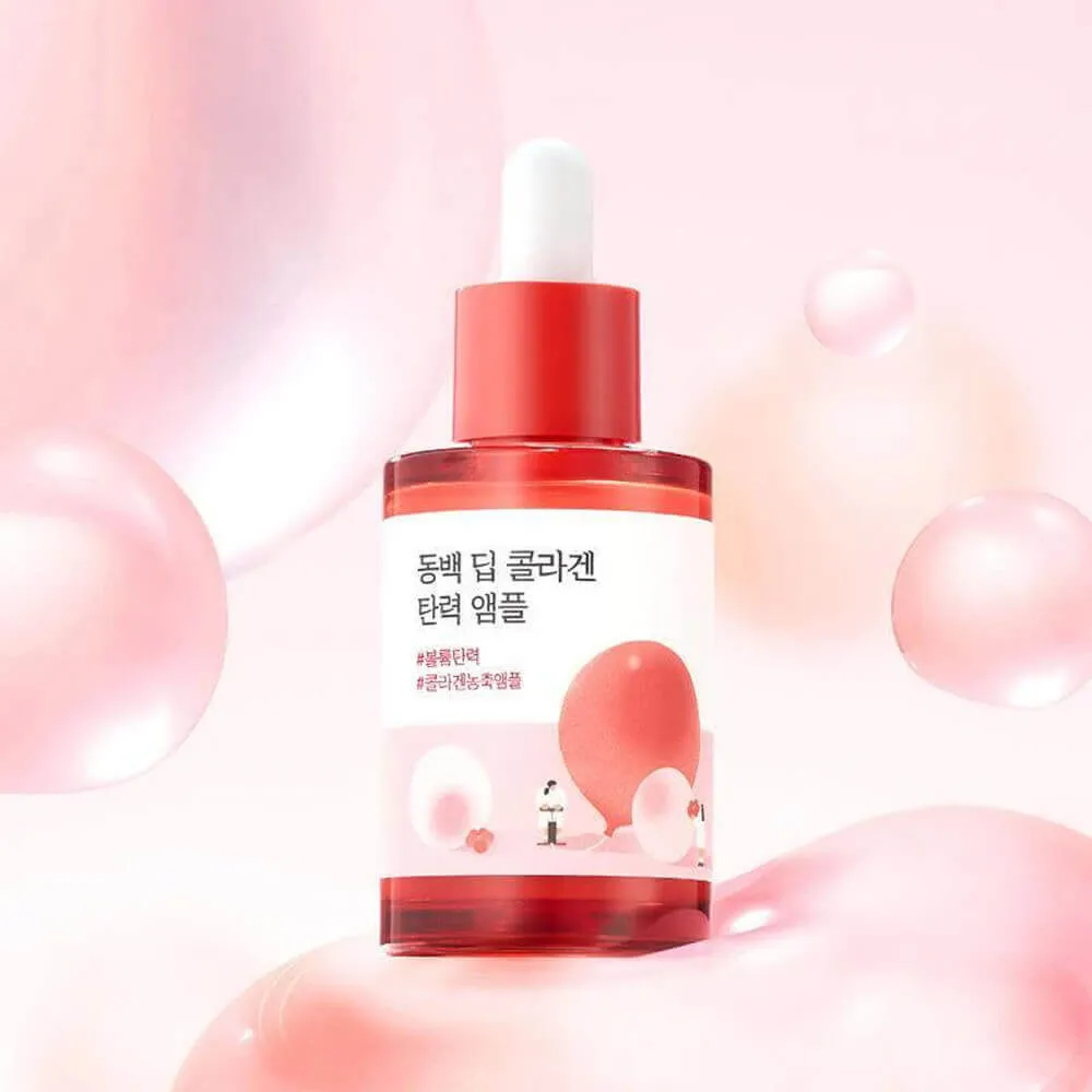 round lab camellia deep collagen firming ampoule, укрепляющая коллагеновая ампула с камелией 30 мл в Новом Уренгое