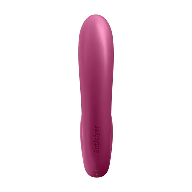вибратор с вакуумным стимулятором satisfyer sunray с фиксацией формы (ягодный) в Новом Уренгое