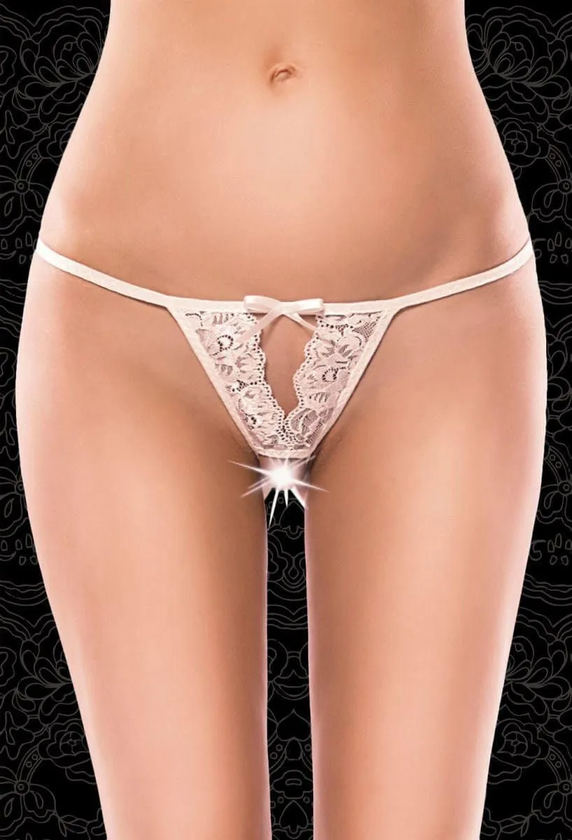Эротическое стринги с доступом flirton 2679-1 белые в Новом Уренгое