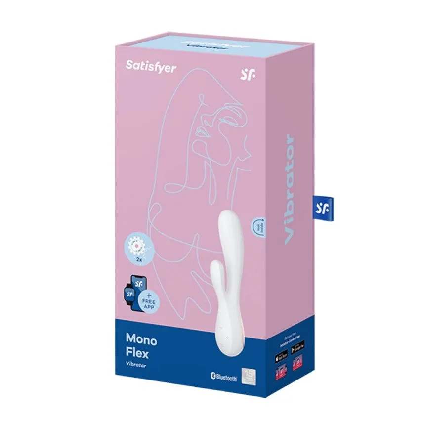 вибростимулятор satisfyer mono flex, белый в Новом Уренгое