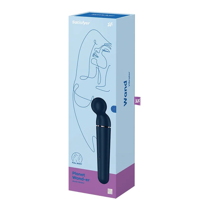 Вибромассажер Satisfyer Planet Wand-er blue + rosegold 018560SA