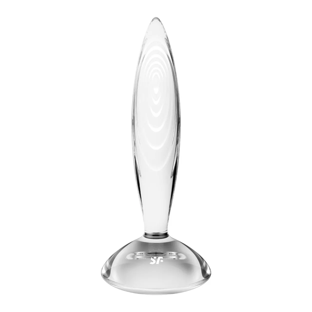 стеклянный фаллоимитатор satisfyer sparkling crystal (прозрачный) в Новом Уренгое