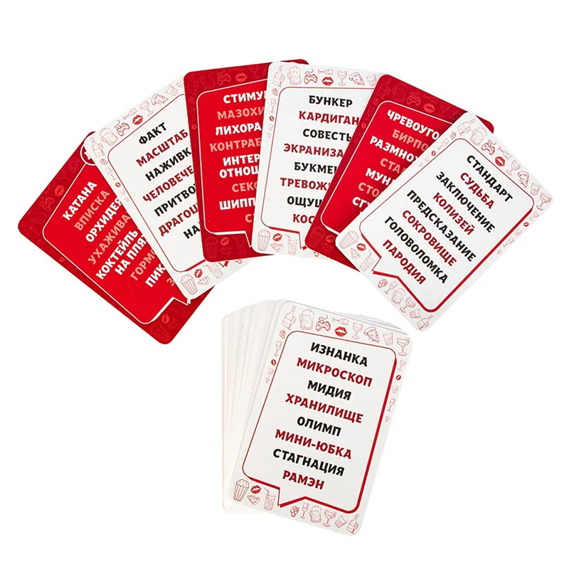 настольная игра 18+ «с полуслова» в Новом Уренгое