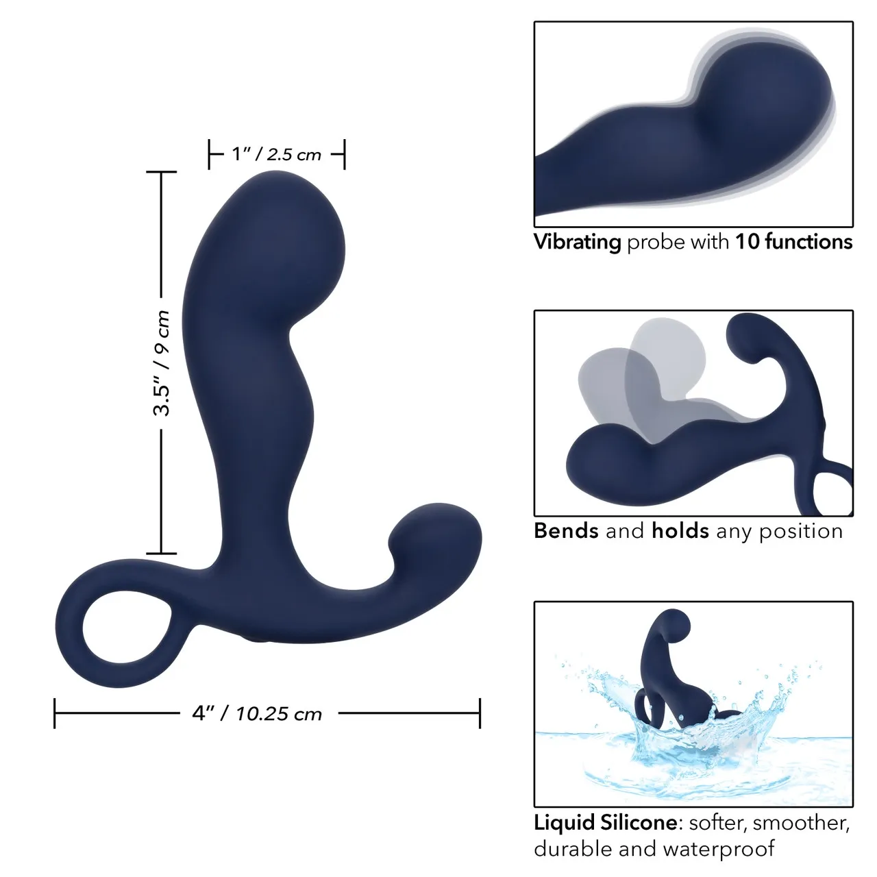 вибромассажер viceroy rechargeable command probe в Новом Уренгое