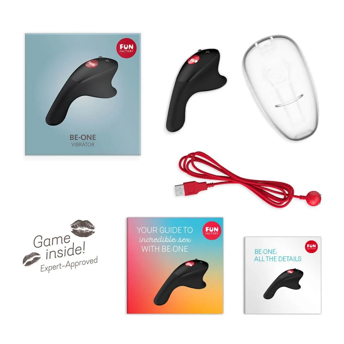 минивибратор на палец be-one черный в Новом Уренгое