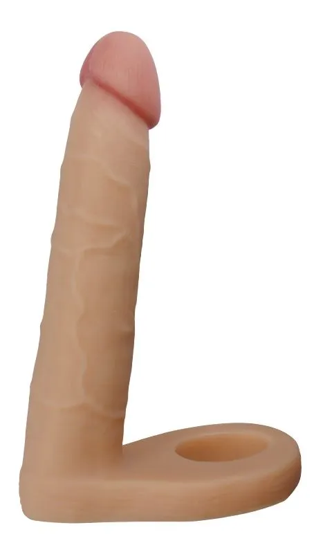 Насадка Lovetoy The Ultra Soft Double 6.25, телесная