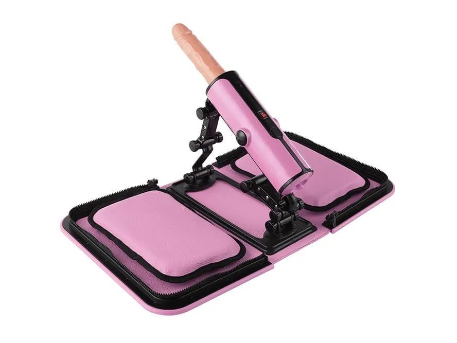 секс-машина в сумке pinkrabbit 310-x5, розовая в Новом Уренгое