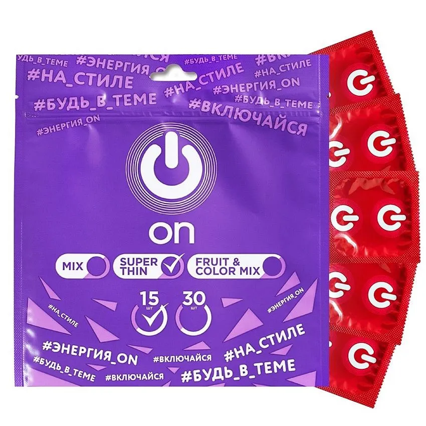 презервативы on №3+12 super thin в Новом Уренгое