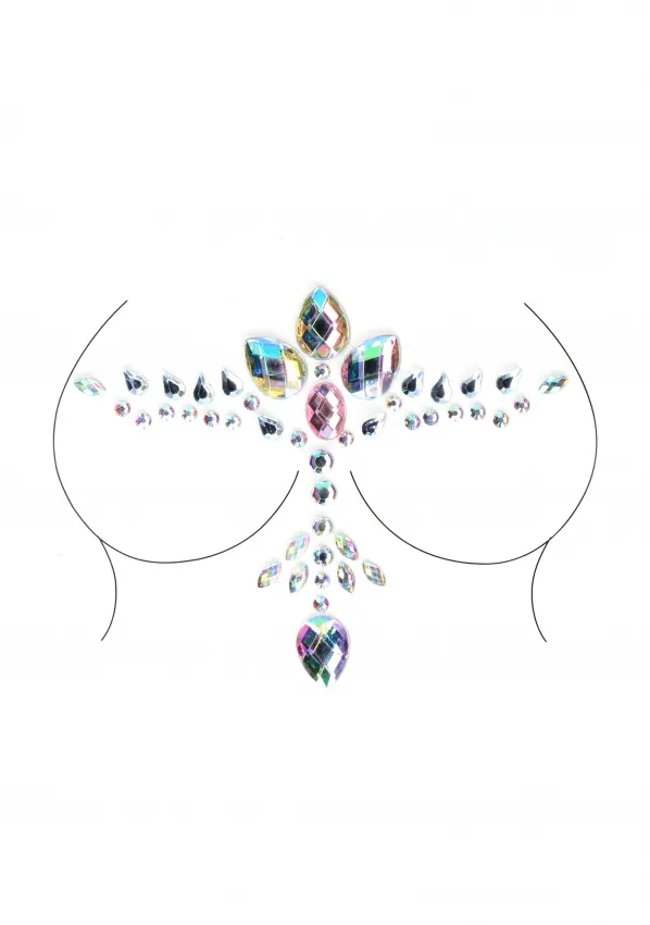 стикер - наклейка dazzling cleavage  bling sticker в Новом Уренгое