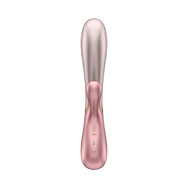 вибромассажер satisfyer hot lover с нагревом и приложением, розовый в Новом Уренгое