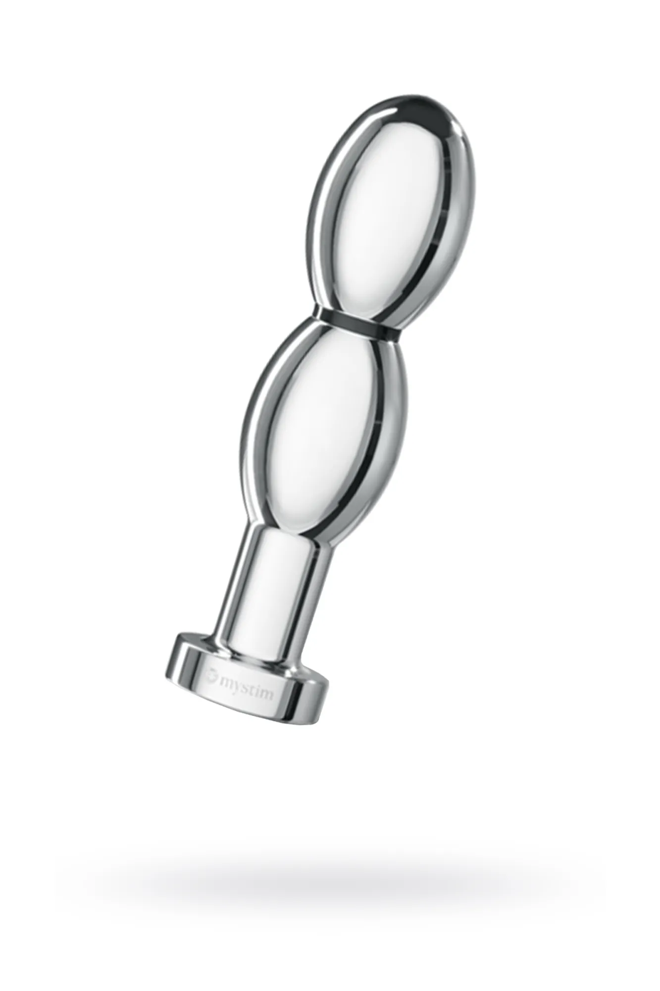 фаллоимитатор mystim o(h!)-thello, электростимуляция, хирургическая сталь, серебряный, 14 см в Новом Уренгое