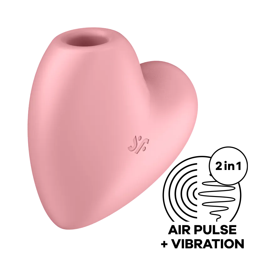 вакуумный массажер satisfyer cutie heart light red 037264sa в Новом Уренгое