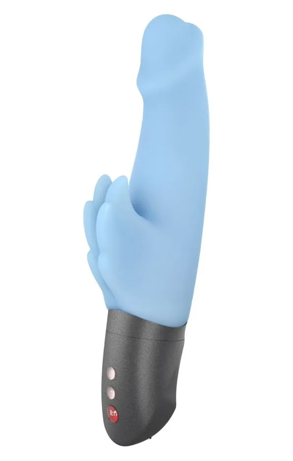 вибратор fun factory wicked wings battery plus, светло-голубой в Новом Уренгое