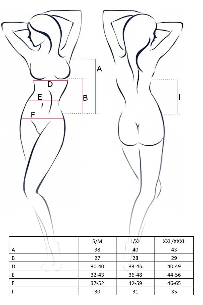 Эротическое корсаж lapin rose carmen черный, s-m в Новом Уренгое