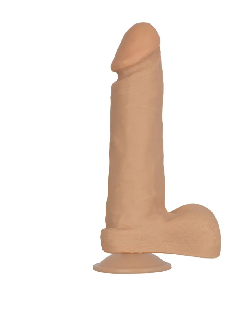 фаллоимитатор на присоске гелевый с мошонкой 101500ru в Новом Уренгое