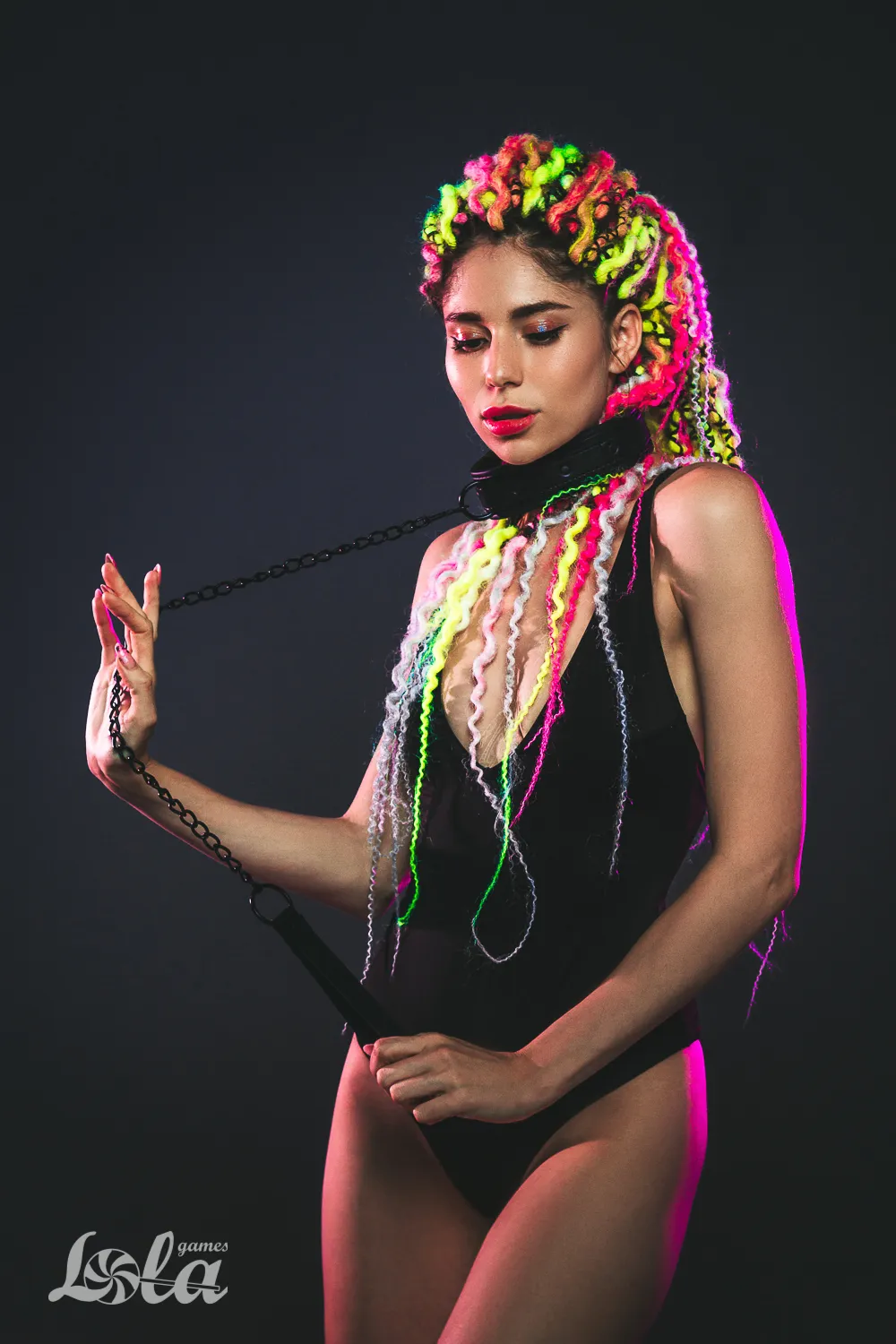 ошейник party hard kinky 1083-01lola в Новом Уренгое