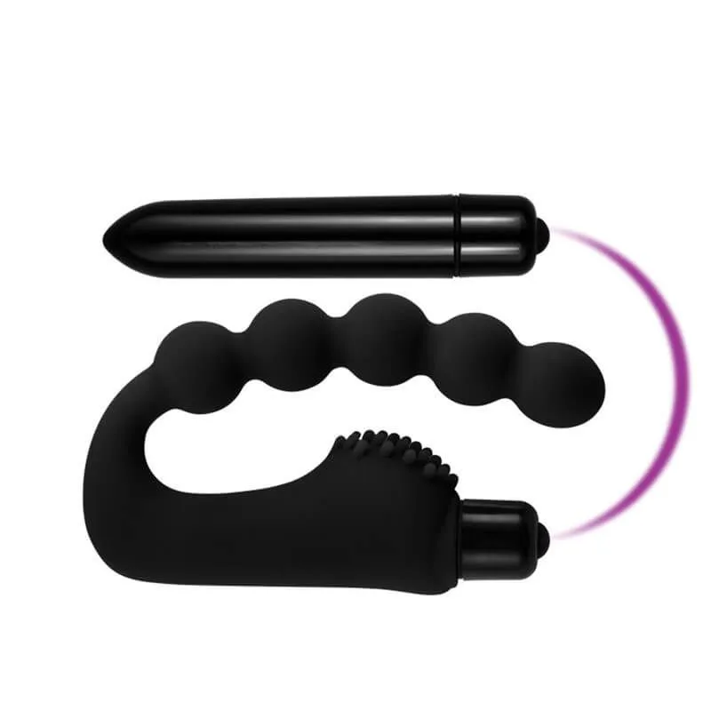 стимулятор простаты lovetoy silicone power beads, с вибрацией в Новом Уренгое