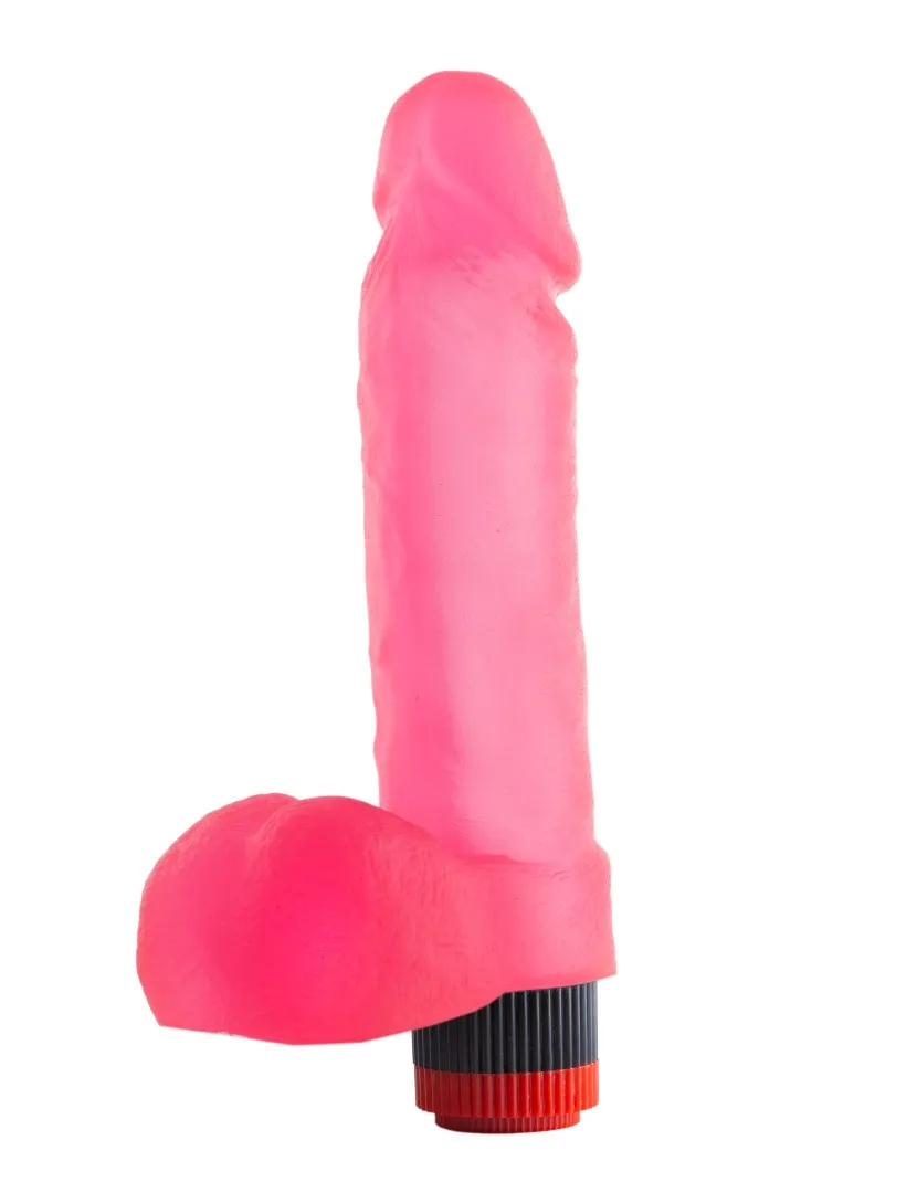 вибратор гелевый розовый 221400ru в Новом Уренгое