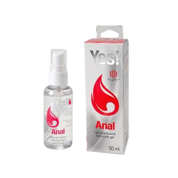 гель-смазка на силиконовой основе yes! anal, 50 мл в Новом Уренгое