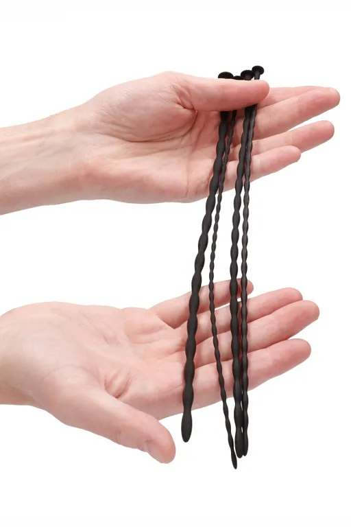 набор из четырех стимуляторов уретры (струн) spiral screw plug set в Новом Уренгое