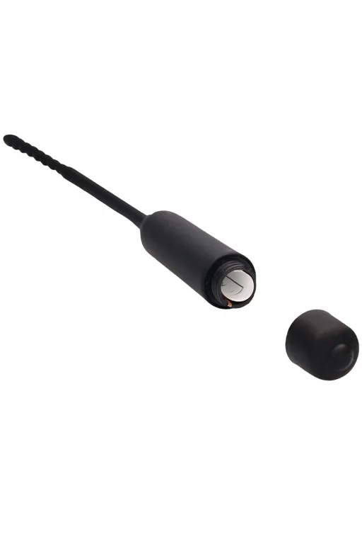 стимулятор уретры с вибрацией vibrating bullet plug with beaded tip в Новом Уренгое