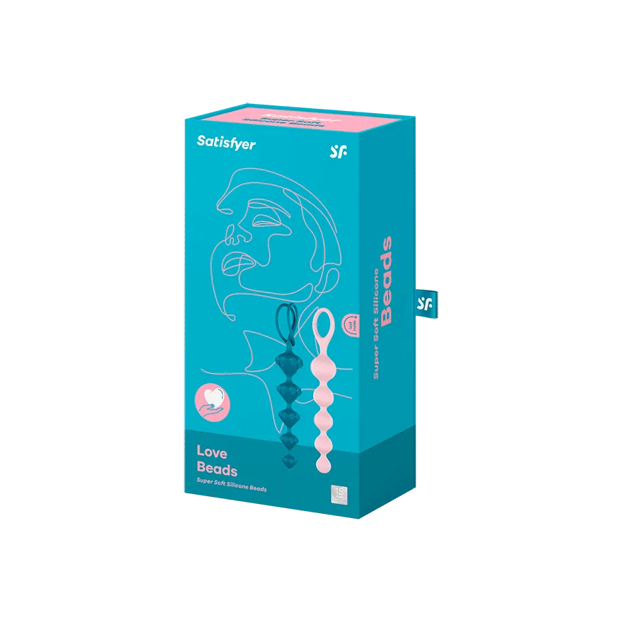 набор стимуляторов satisfyer love beads, цветные в Новом Уренгое