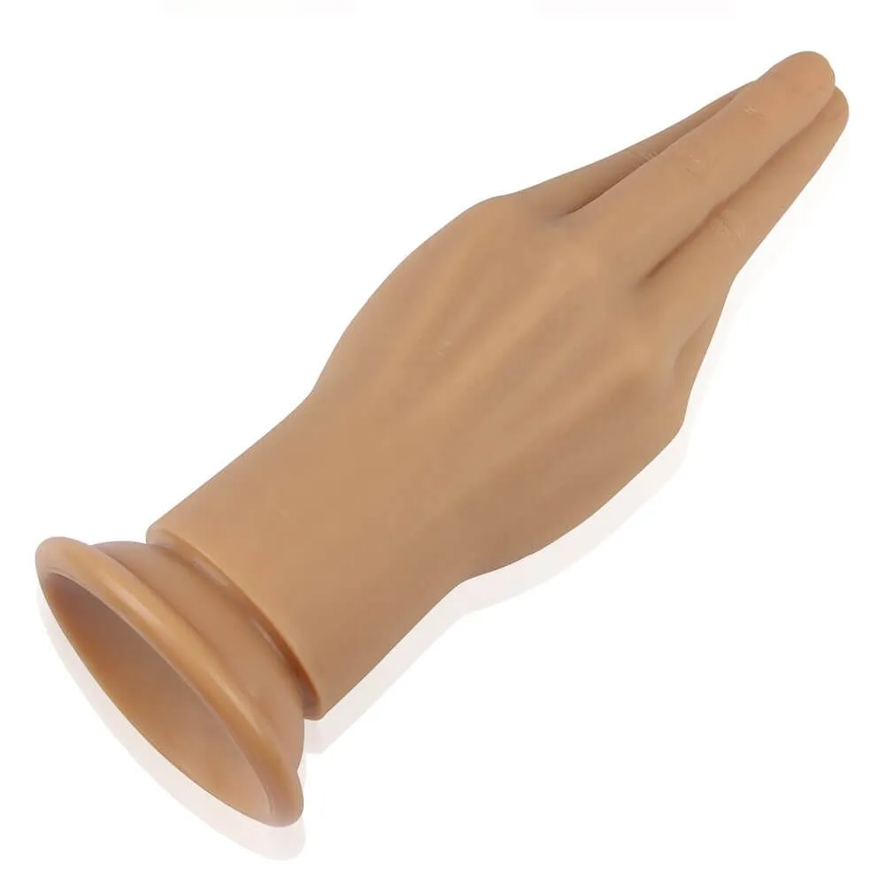 рука для фистинга lovetoy lovetoy silicone nature hand, телесная в Новом Уренгое