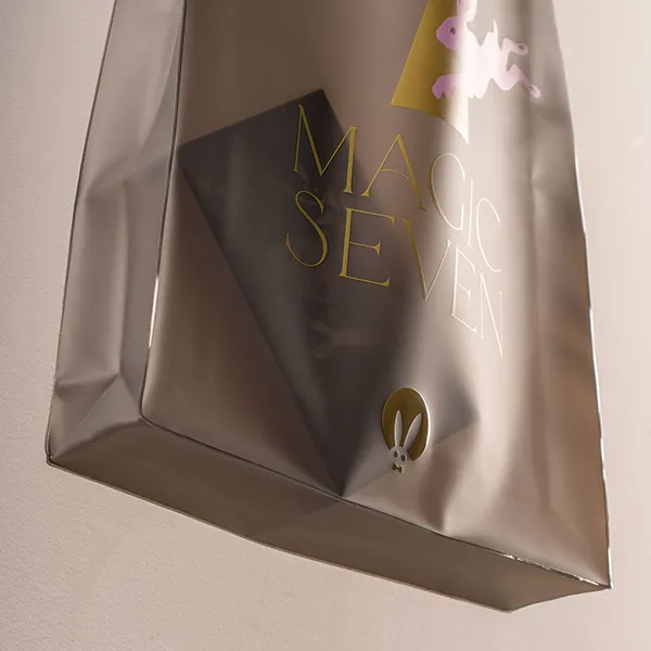 сумка-шопер pinkrabbit из пвх, с принтом в Новом Уренгое